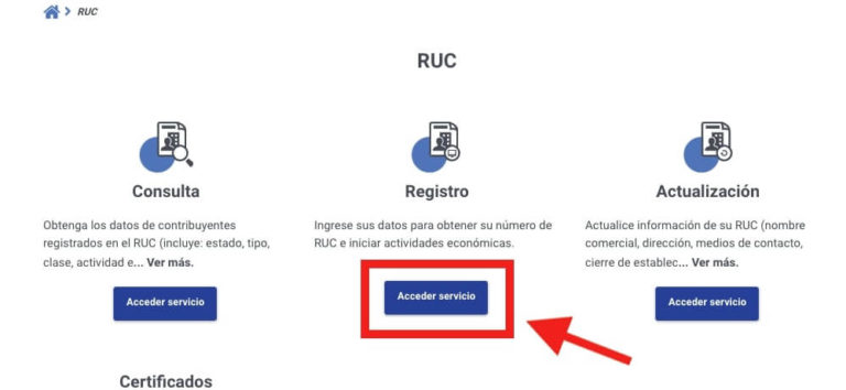 ¿cómo Sacar El Ruc En Línea 2024 Persona Natural 